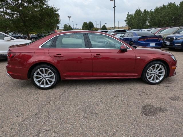 used 2019 Audi A4 car, priced at $22,500