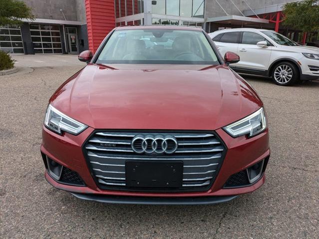 used 2019 Audi A4 car, priced at $22,500