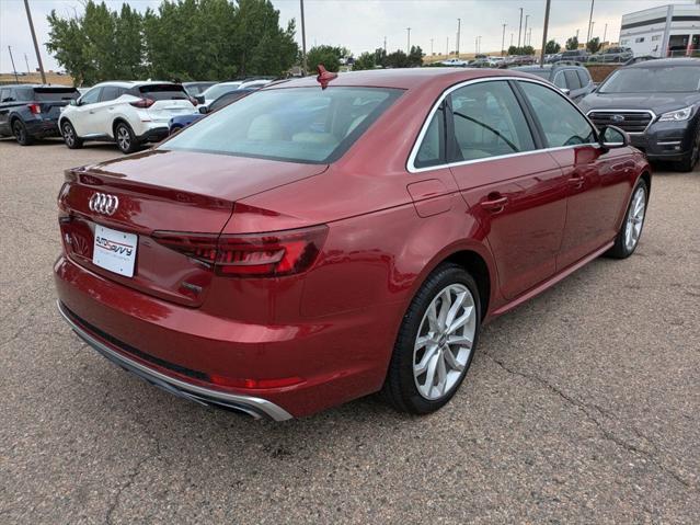 used 2019 Audi A4 car, priced at $22,500