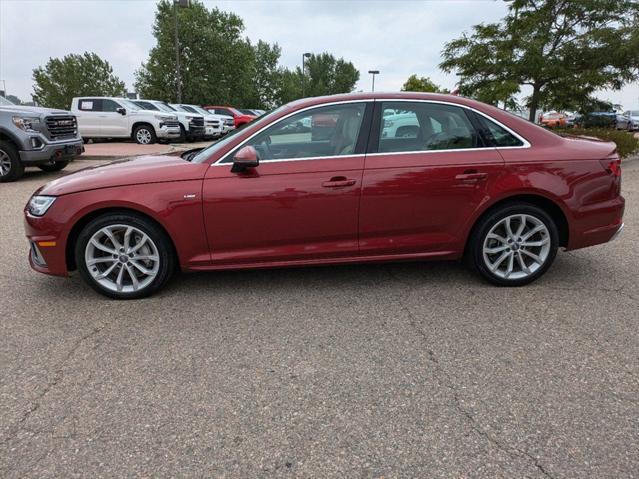 used 2019 Audi A4 car, priced at $22,500