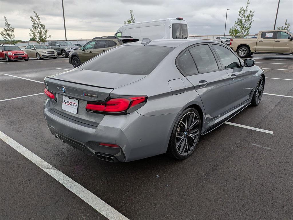 used 2023 BMW M550 car, priced at $56,400