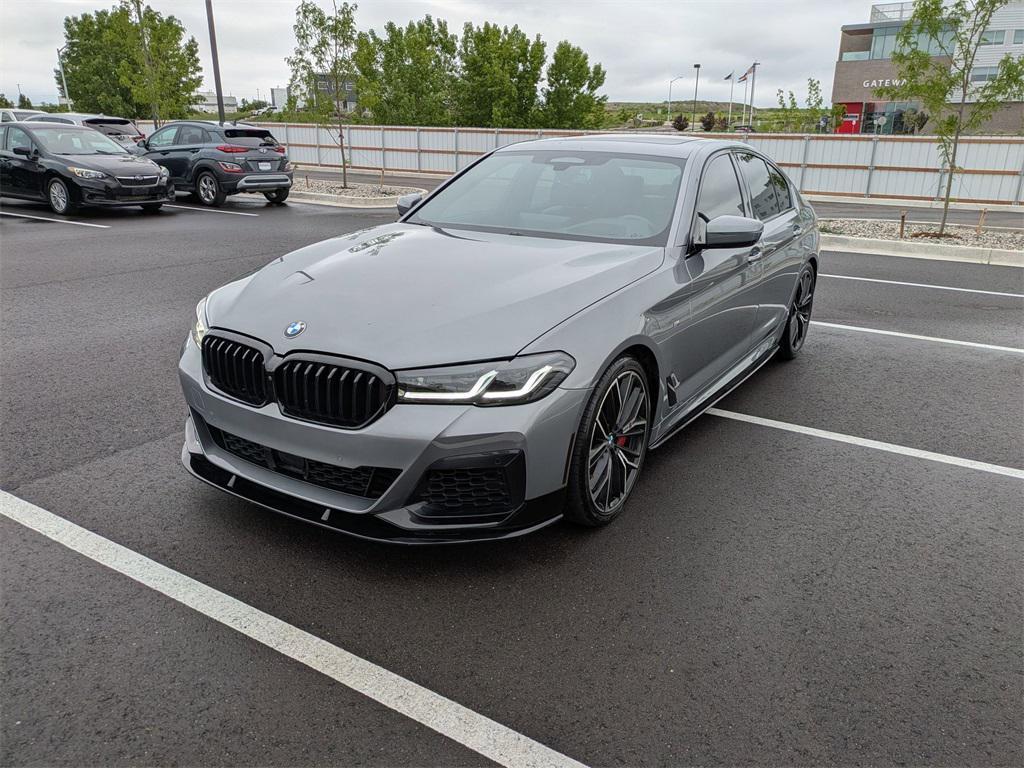 used 2023 BMW M550 car, priced at $56,400