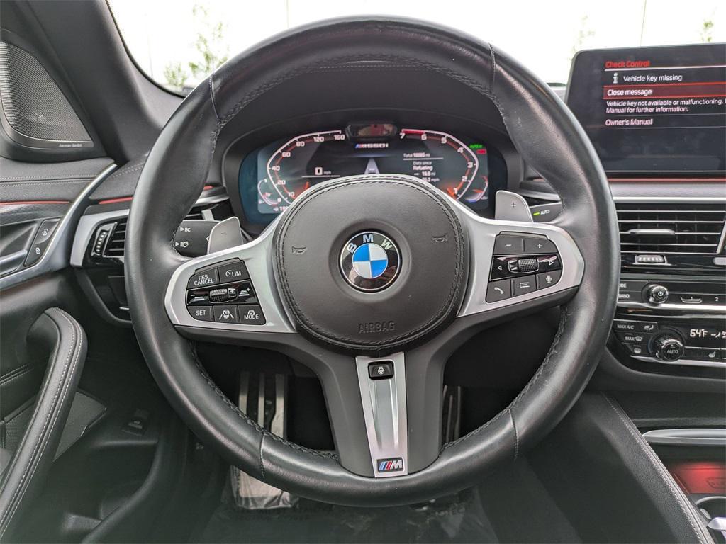 used 2023 BMW M550 car, priced at $56,400
