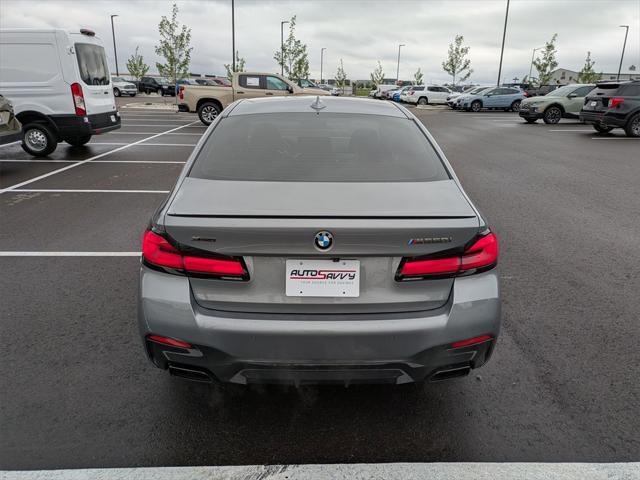 used 2023 BMW M550 car, priced at $56,400
