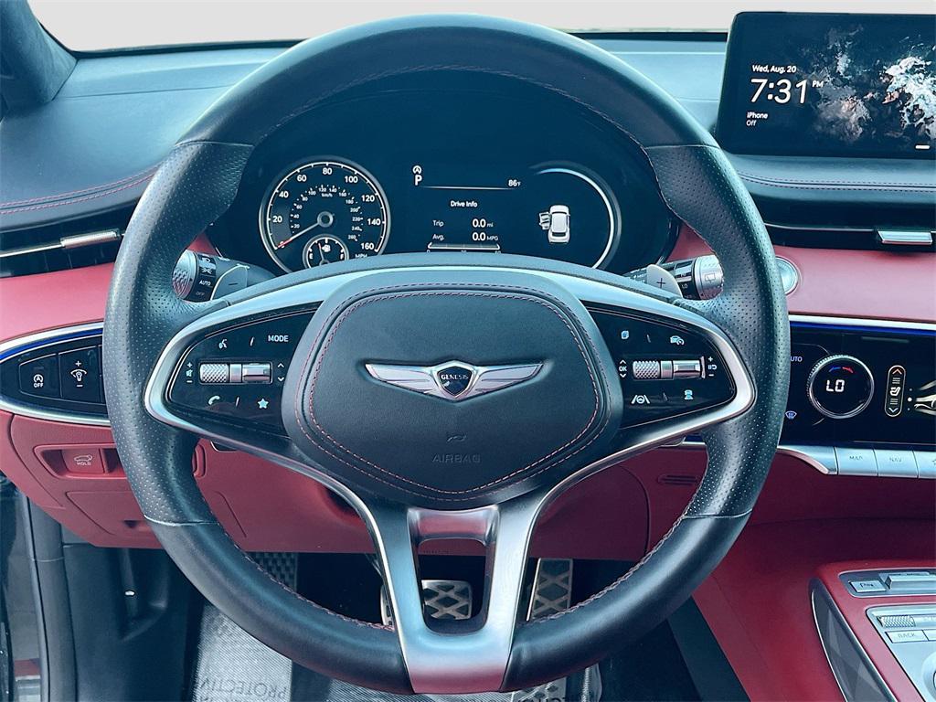 used 2022 Genesis GV70 car, priced at $32,500