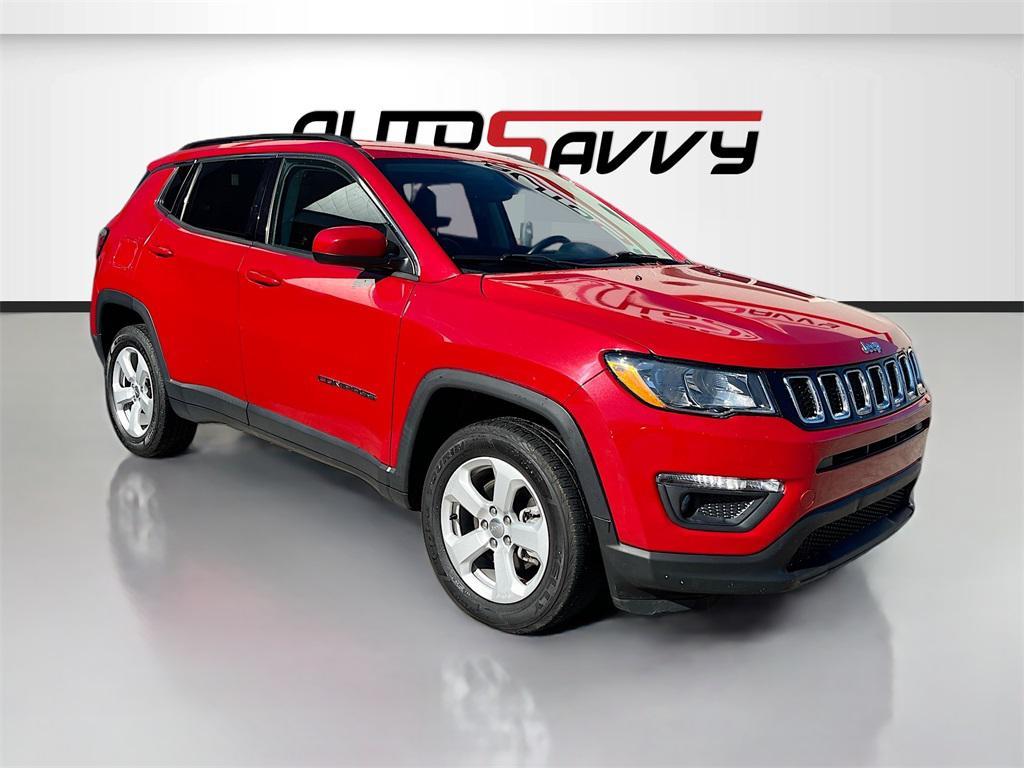 used 2021 Jeep Compass car, priced at $17,600