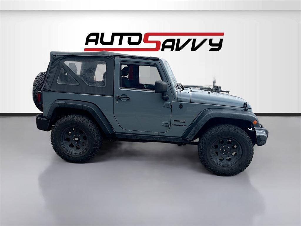 used 2014 Jeep Wrangler car, priced at $13,200