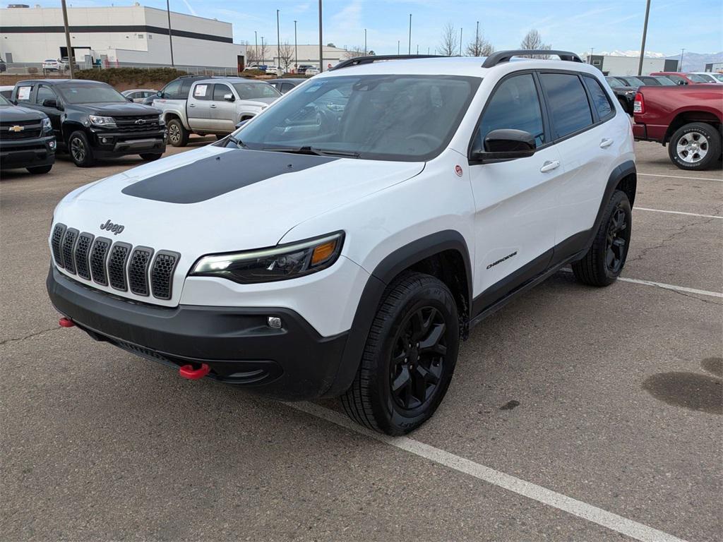 used 2022 Jeep Cherokee car, priced at $21,100