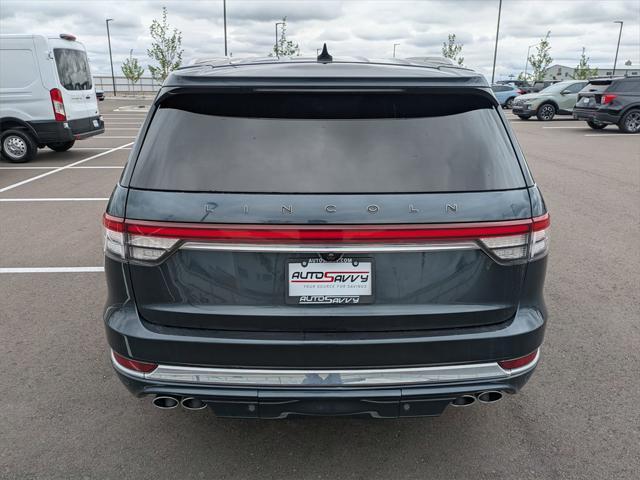 used 2022 Lincoln Aviator car, priced at $42,500