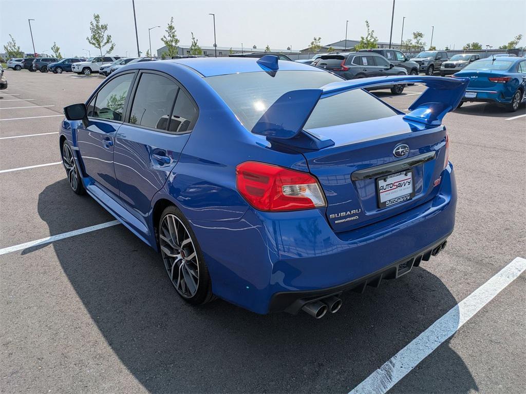 used 2021 Subaru WRX STI car, priced at $29,000
