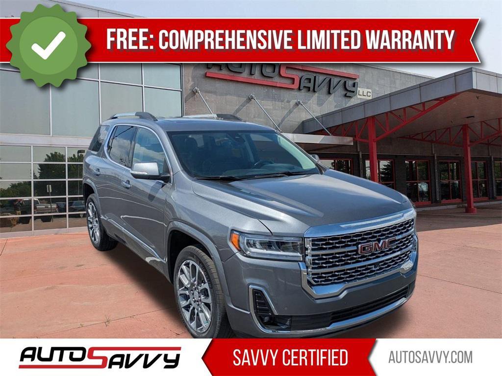 used 2022 GMC Acadia car, priced at $28,500