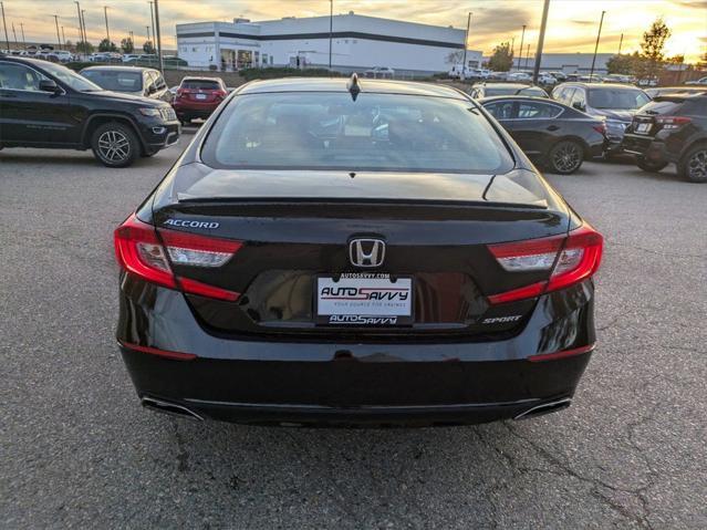 used 2022 Honda Accord car, priced at $20,700