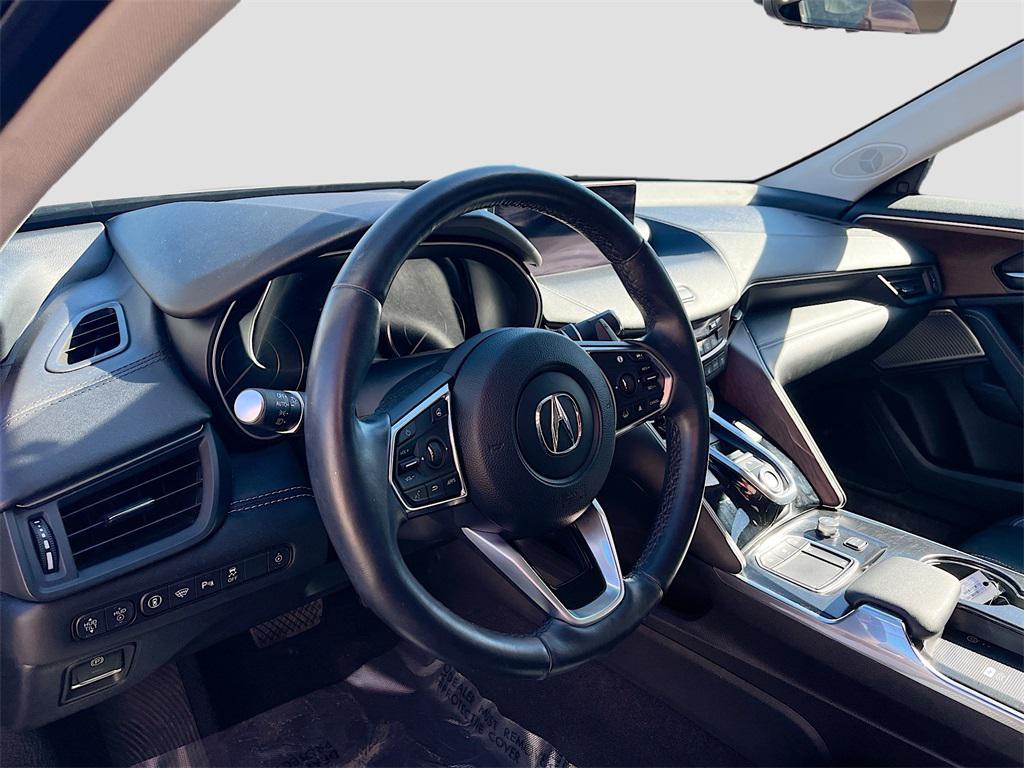 used 2021 Acura TLX car, priced at $25,500
