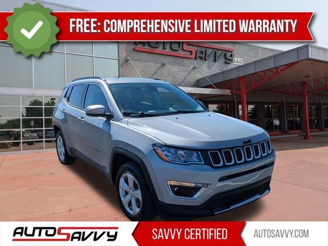 used 2020 Jeep Compass car, priced at $16,000