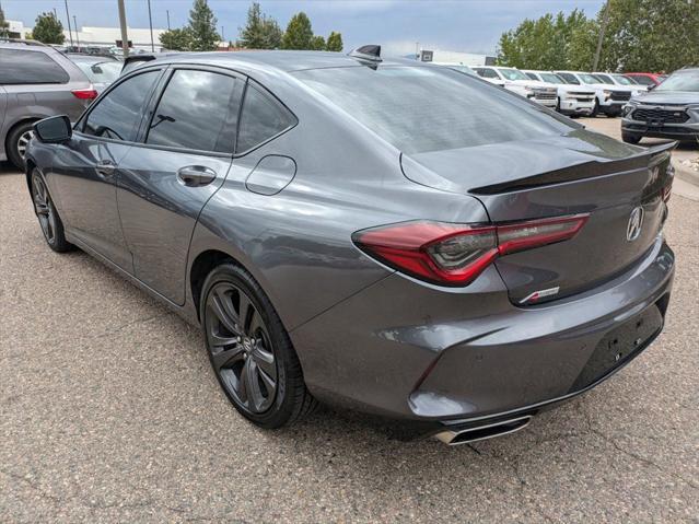 used 2021 Acura TLX car, priced at $27,200