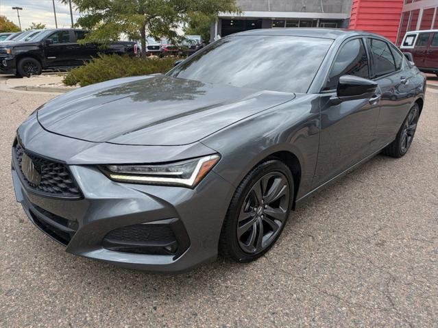 used 2021 Acura TLX car, priced at $27,200