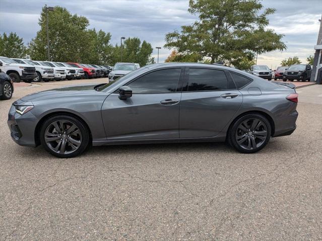 used 2021 Acura TLX car, priced at $27,200