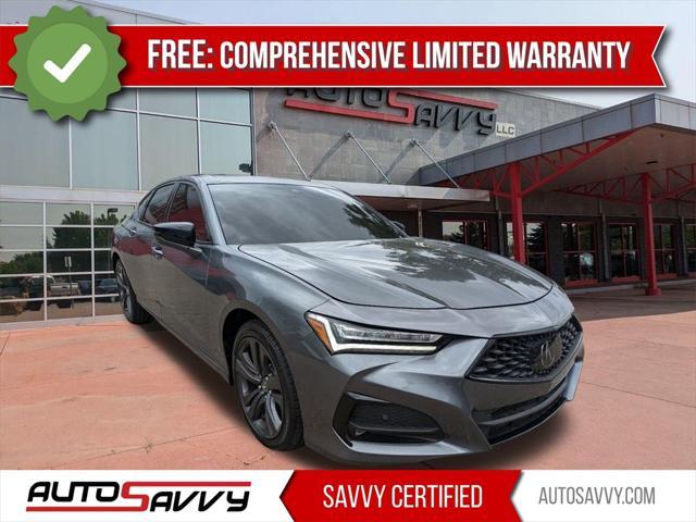 used 2021 Acura TLX car, priced at $27,200