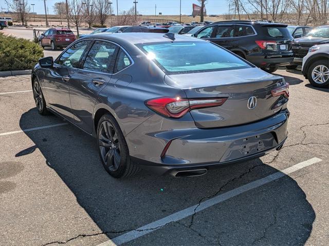 used 2023 Acura TLX car, priced at $33,700