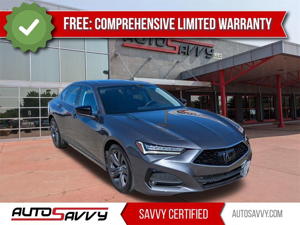 used 2023 Acura TLX car, priced at $31,500
