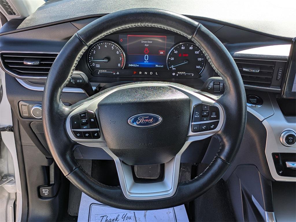 used 2022 Ford Explorer car, priced at $27,400