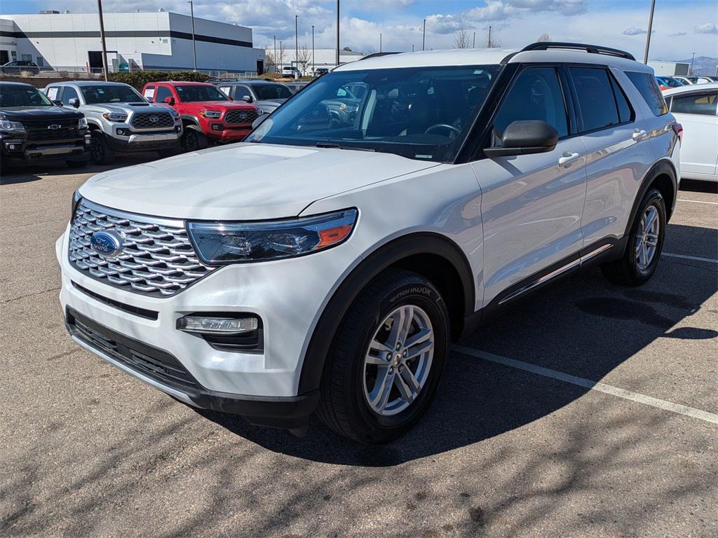 used 2022 Ford Explorer car, priced at $27,400