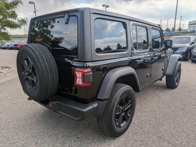 used 2022 Jeep Wrangler Unlimited car, priced at $29,500