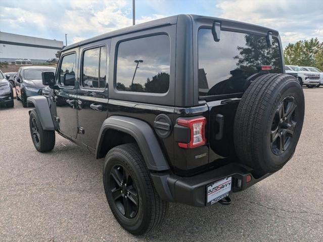 used 2022 Jeep Wrangler Unlimited car, priced at $29,500