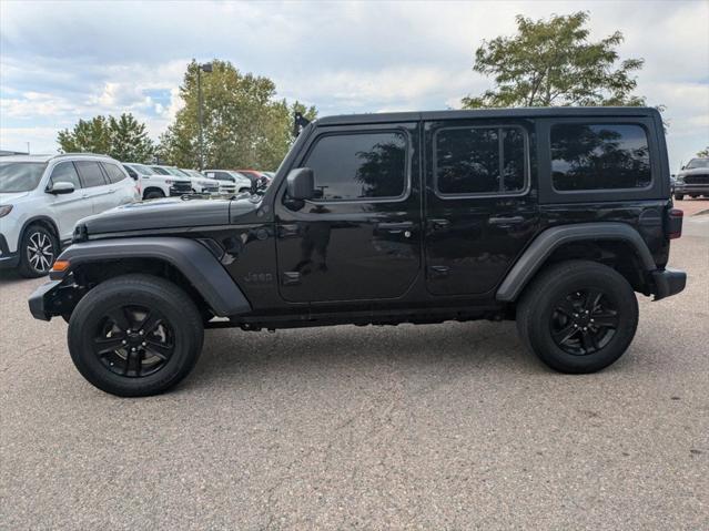 used 2022 Jeep Wrangler Unlimited car, priced at $29,500