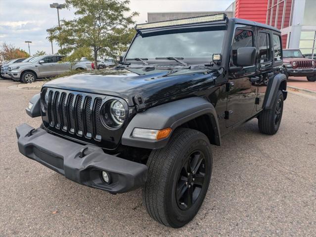 used 2022 Jeep Wrangler Unlimited car, priced at $29,500