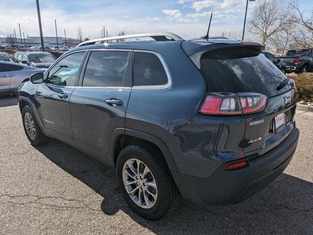 used 2021 Jeep Cherokee car, priced at $20,000