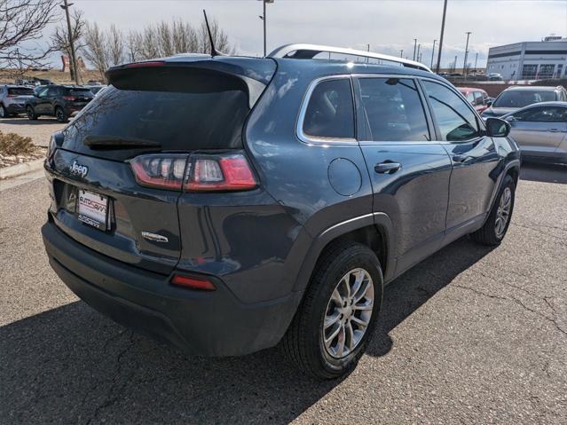 used 2021 Jeep Cherokee car, priced at $20,000