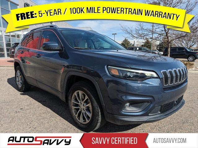 used 2021 Jeep Cherokee car, priced at $19,700