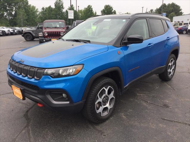 used 2022 Jeep Compass car, priced at $23,990