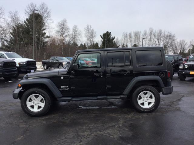 used 2017 Jeep Wrangler Unlimited car, priced at $23,990