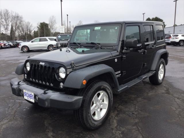 used 2017 Jeep Wrangler Unlimited car, priced at $23,990