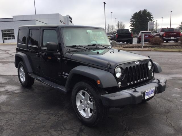 used 2017 Jeep Wrangler Unlimited car, priced at $23,990