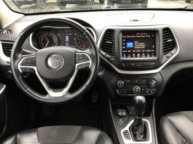 used 2018 Jeep Cherokee car, priced at $17,390