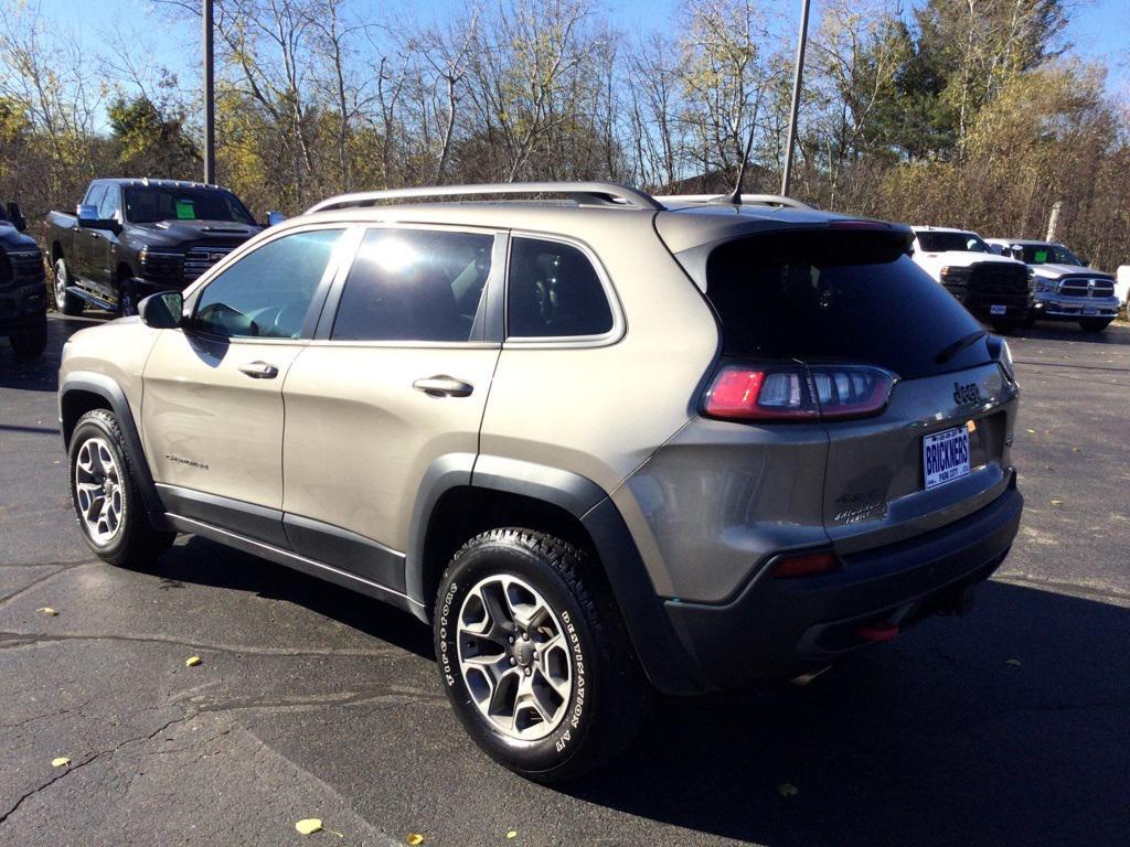 used 2021 Jeep Cherokee car, priced at $20,500