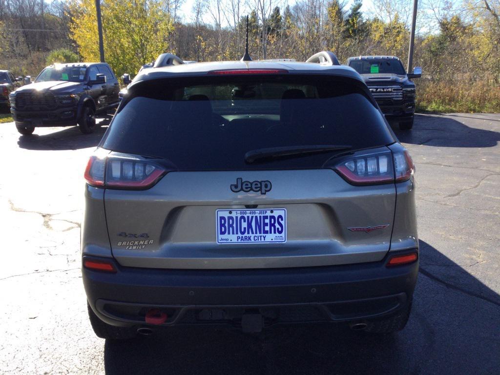 used 2021 Jeep Cherokee car, priced at $20,500