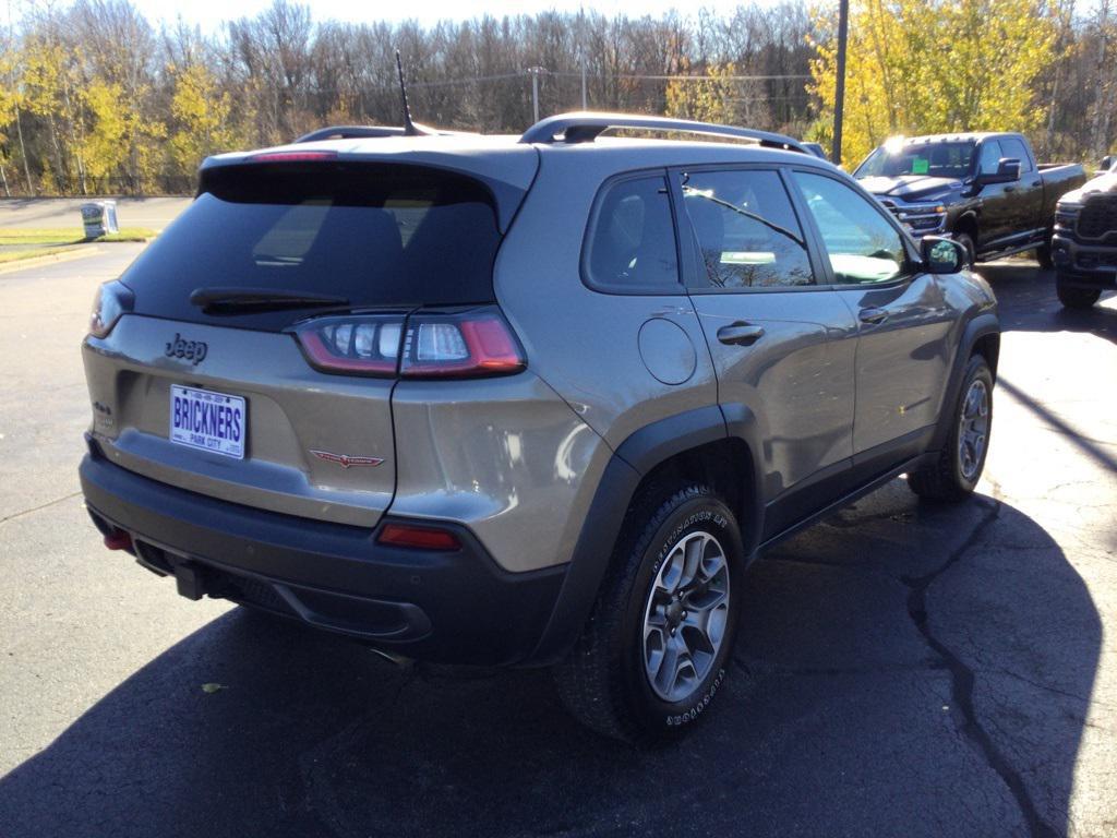 used 2021 Jeep Cherokee car, priced at $20,500