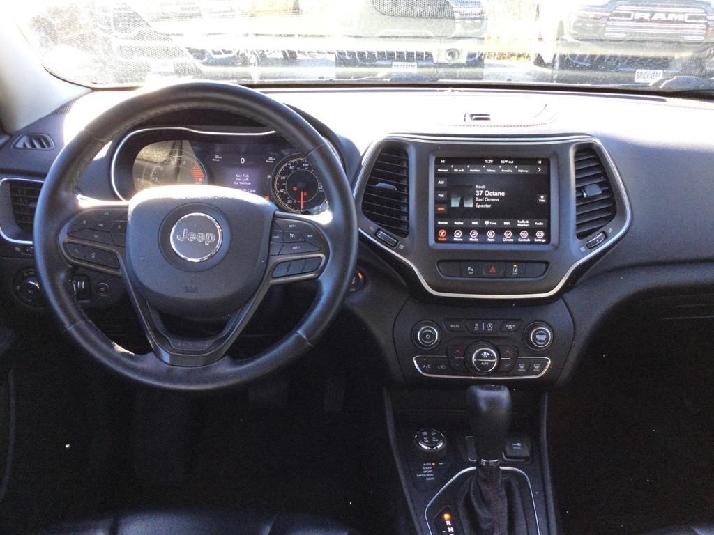 used 2021 Jeep Cherokee car, priced at $20,500