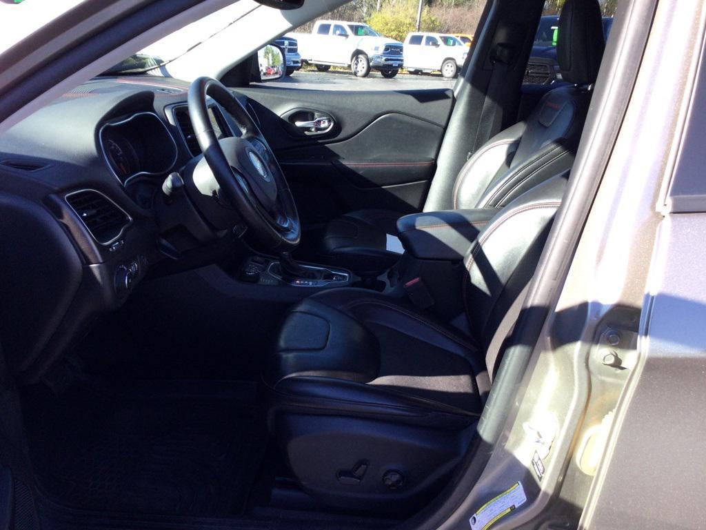 used 2021 Jeep Cherokee car, priced at $20,500