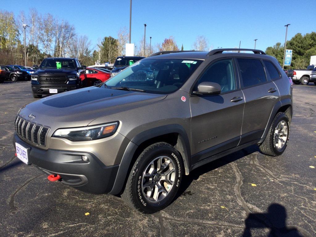 used 2021 Jeep Cherokee car, priced at $20,500