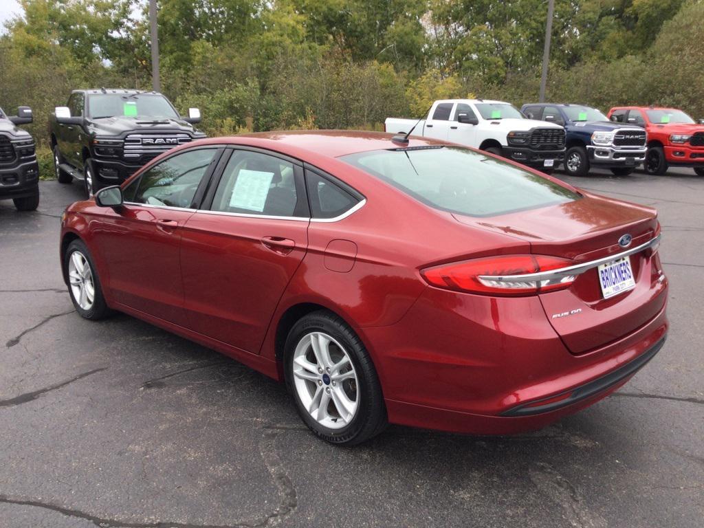 used 2018 Ford Fusion car, priced at $9,590