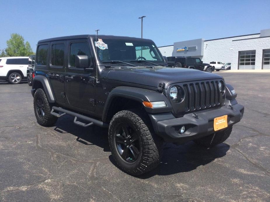 used 2020 Jeep Wrangler Unlimited car, priced at $31,590