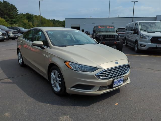 used 2018 Ford Fusion car, priced at $13,790