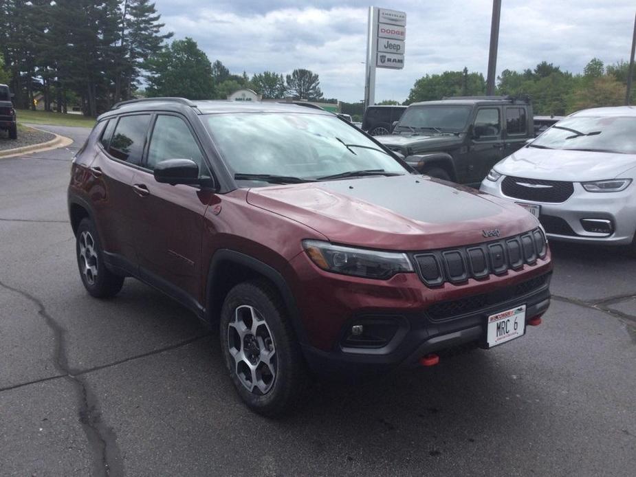 used 2022 Jeep Compass car, priced at $28,990