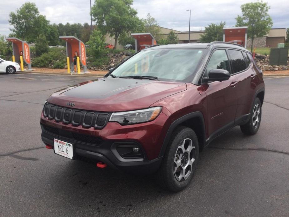 used 2022 Jeep Compass car, priced at $27,290