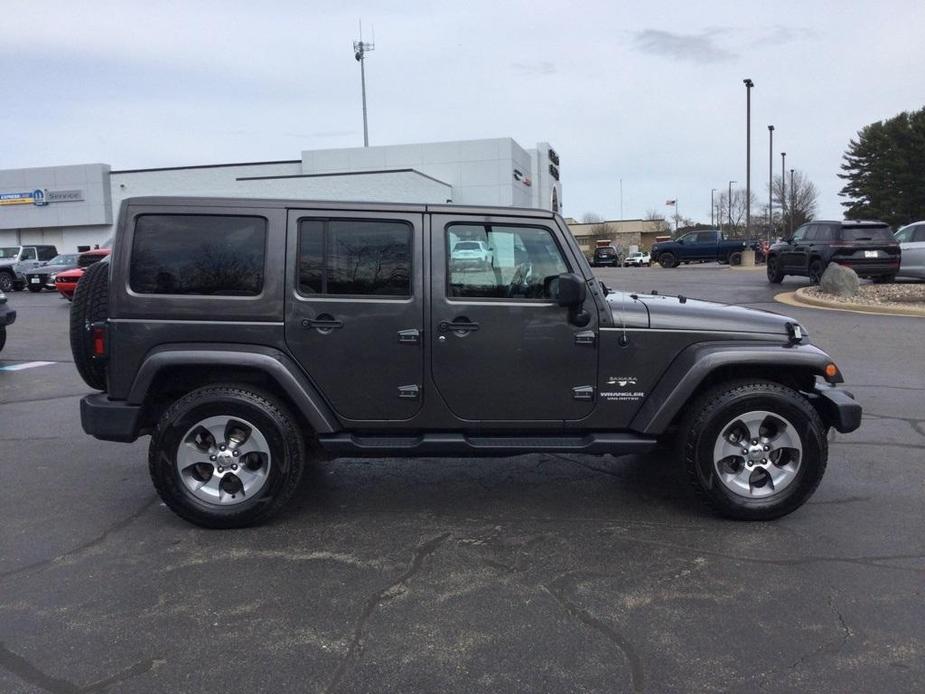 used 2017 Jeep Wrangler Unlimited car, priced at $24,500